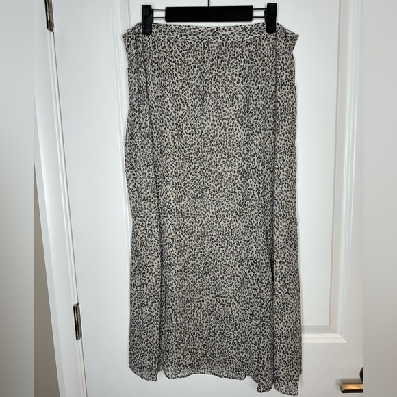 Covington leopard print skirt - Size 12 - Picture 4 of 5